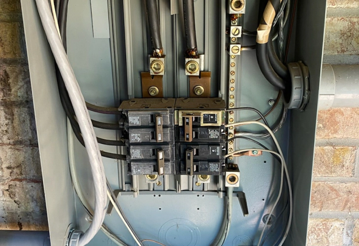 electric panel of residential house